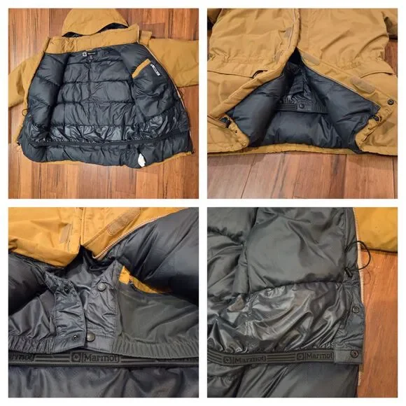 Marmot Whitehorse Parka Goose Down 650 Fill Men's XL With Detachable Hood - Picture 8 of 11